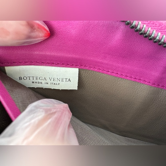 Bottega Veneta Intrecciato Orchid Purple pink Zip Wallet - Picture 8 of 15